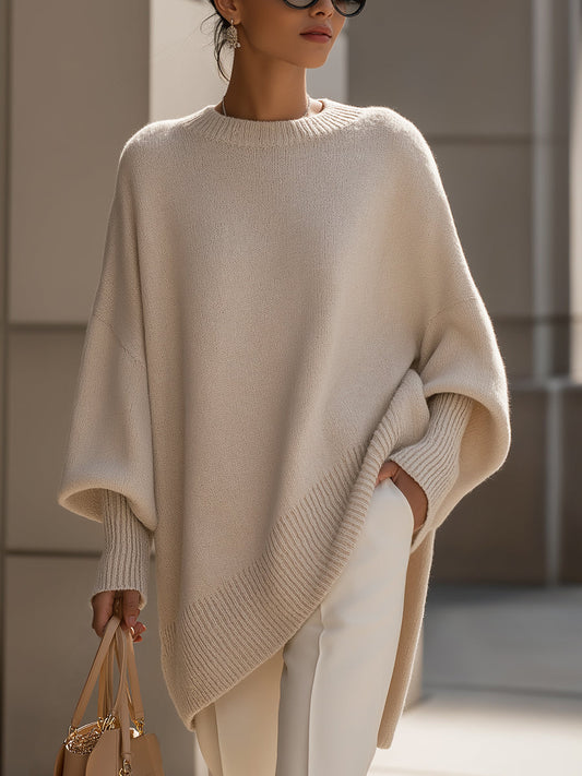 Julia | Jersey Oversize de Escote Amplio