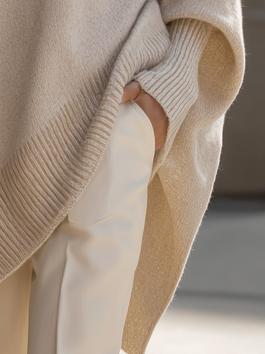 Julia | Jersey Oversize de Escote Amplio