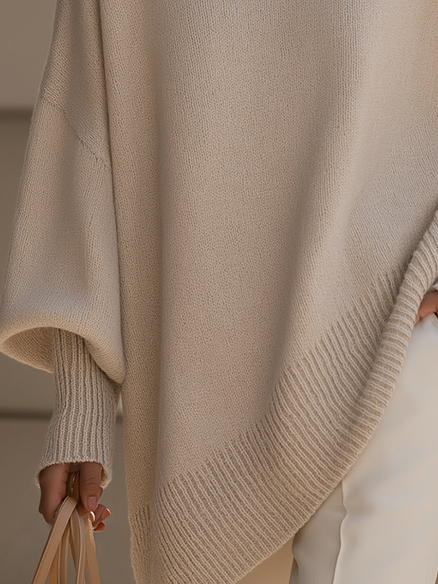Julia | Jersey Oversize de Escote Amplio