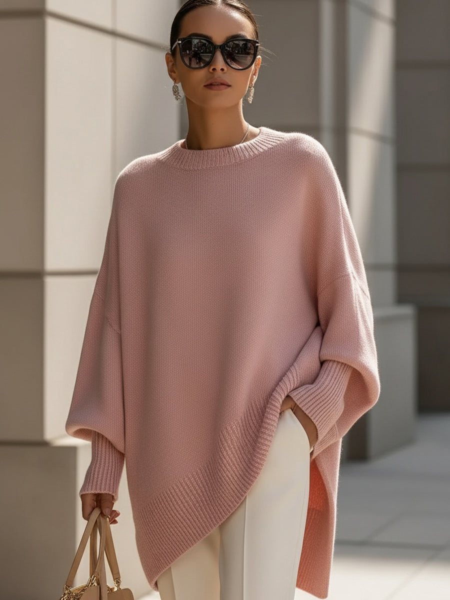 Julia | Jersey Oversize de Escote Amplio