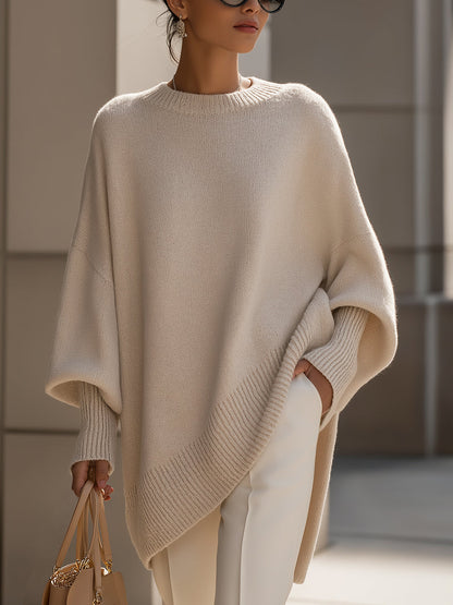 Julia | Jersey Oversize de Escote Amplio