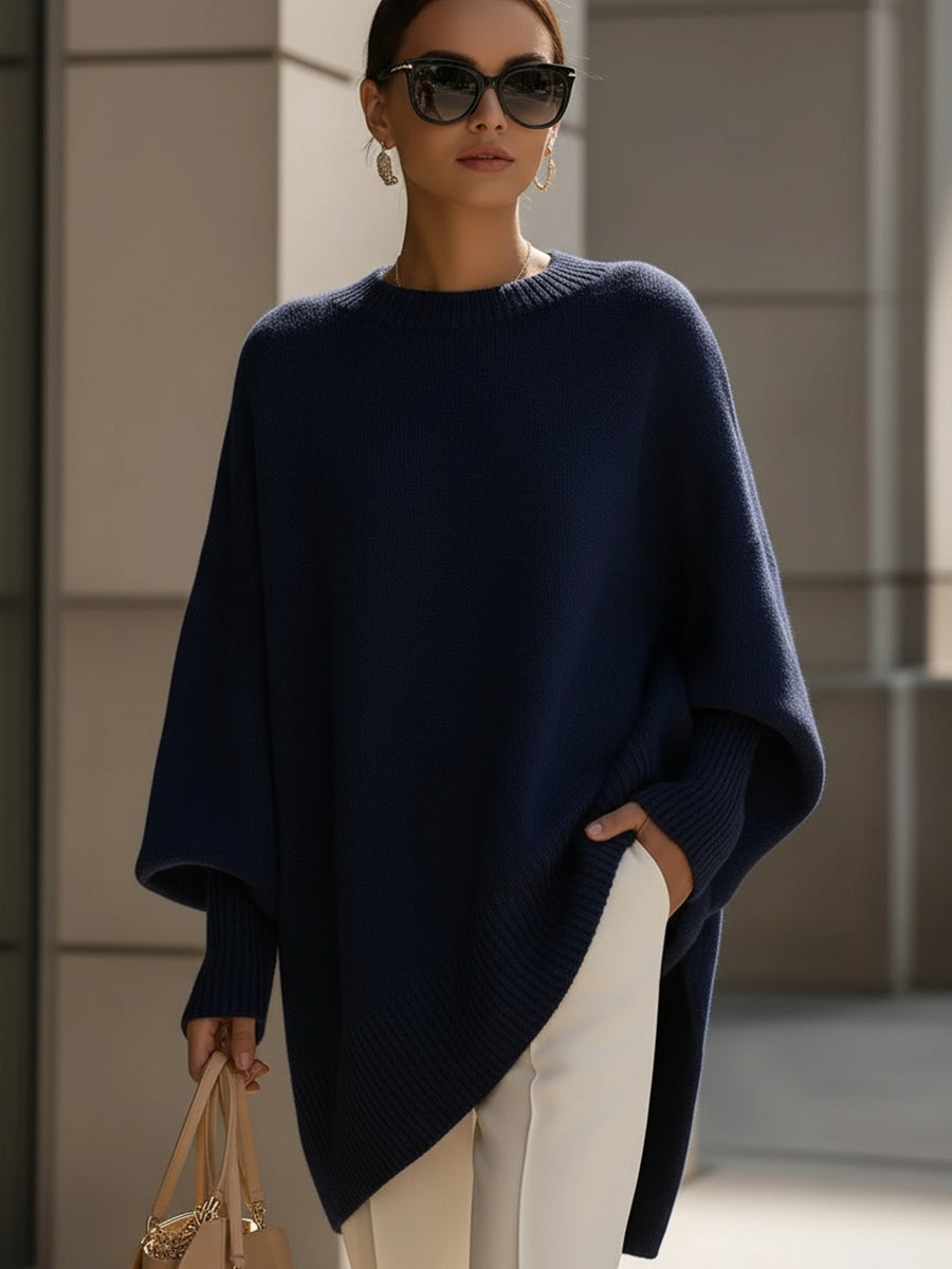 Julia | Jersey Oversize de Escote Amplio
