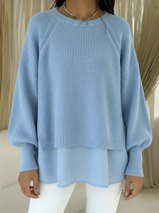 Clara | Jersey Efecto Dos Piezas