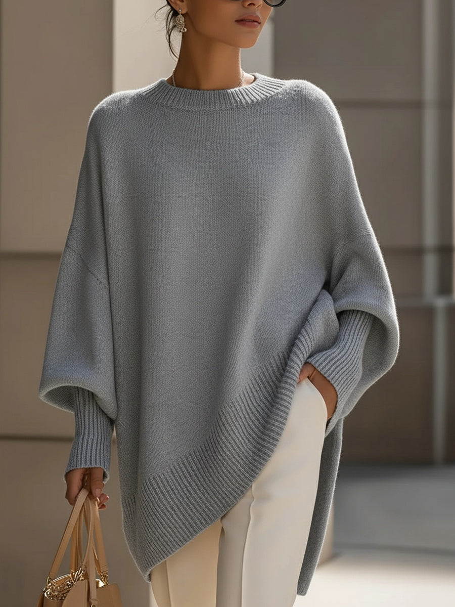 Julia | Jersey Oversize de Escote Amplio