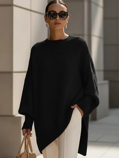 Julia | Jersey Oversize de Escote Amplio