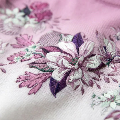 Aurora | Jersey de Flores con Cuello Alto